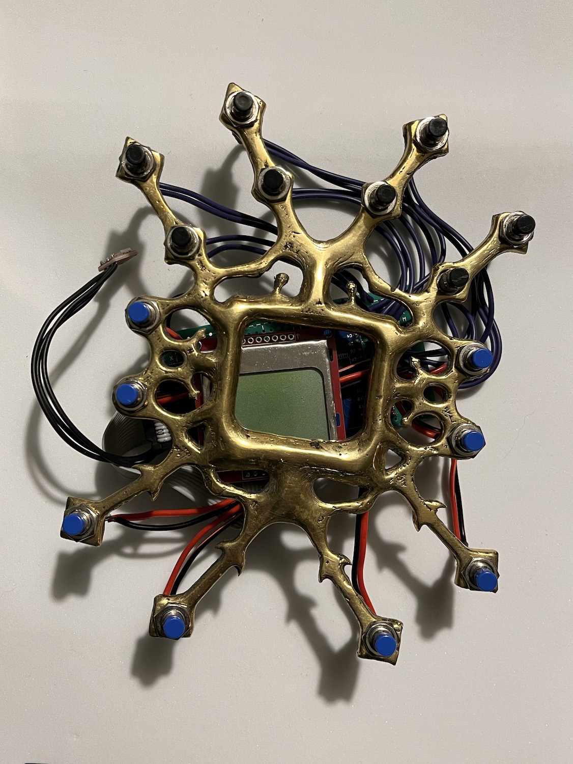 Prototipo en bronce adelante